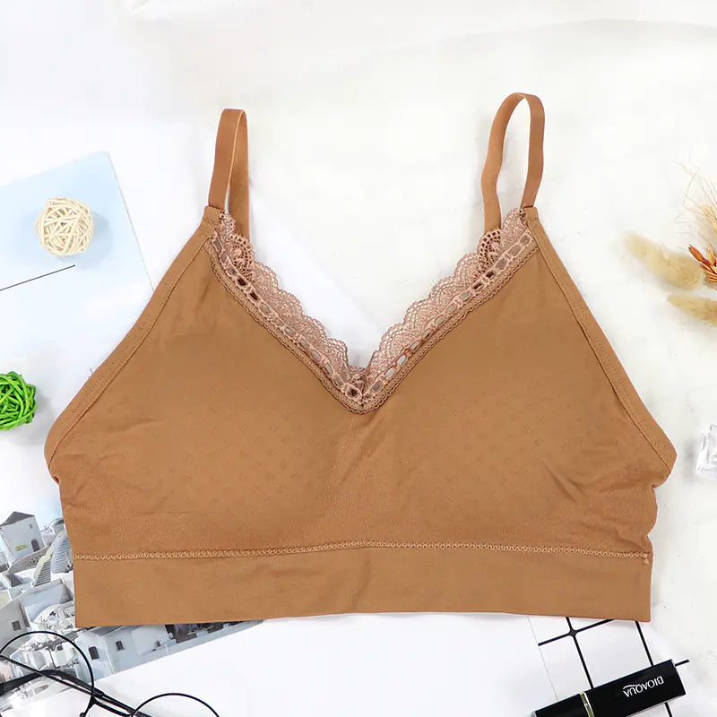 Gathered Lace Sexy Girl Outfit