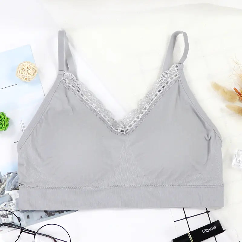 Gathered Lace Sexy Girl Outfit