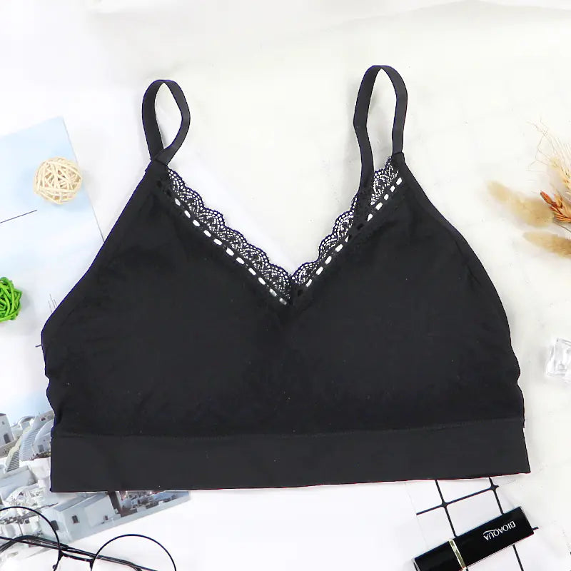 Gathered Lace Sexy Girl Outfit