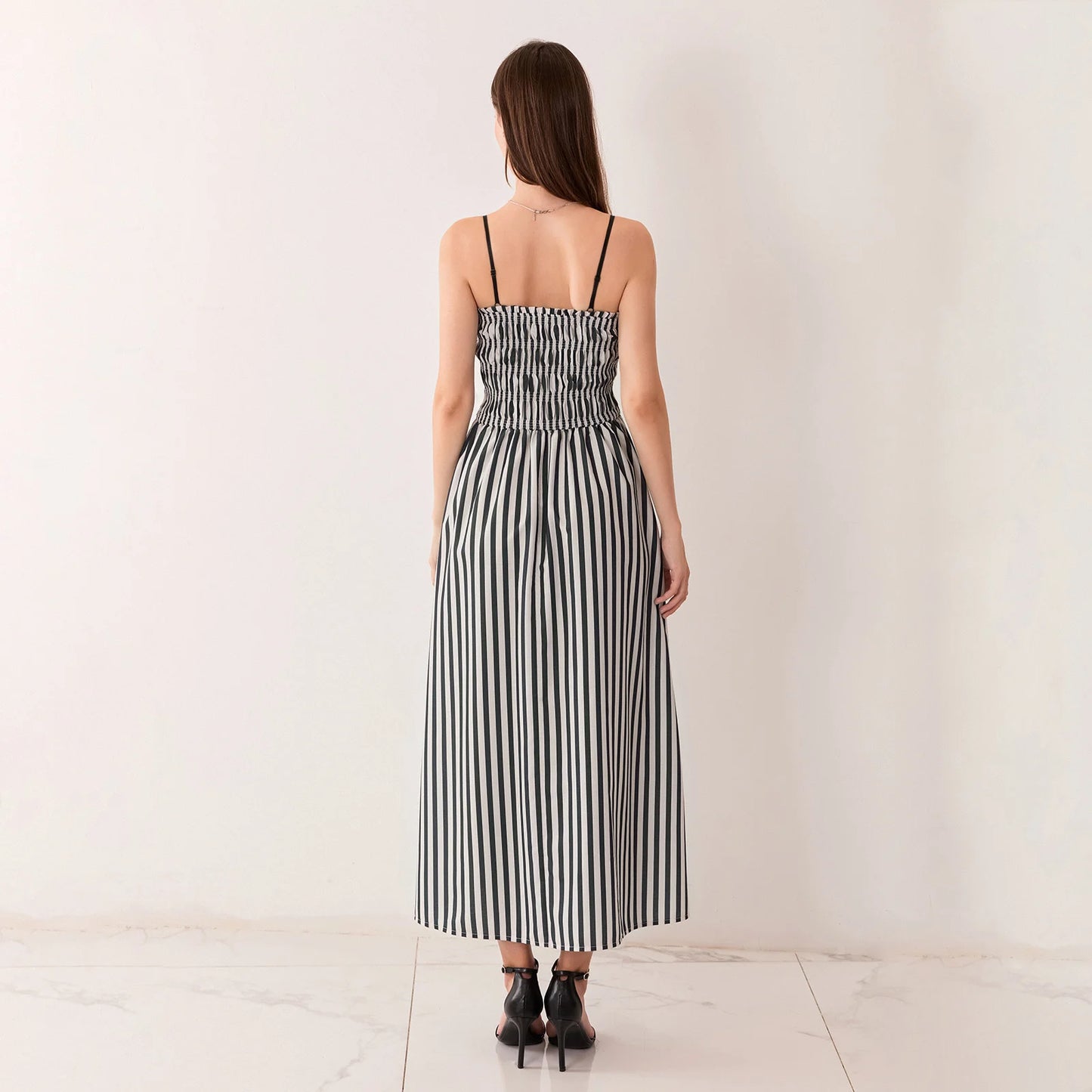 Vertical Stripe Dress