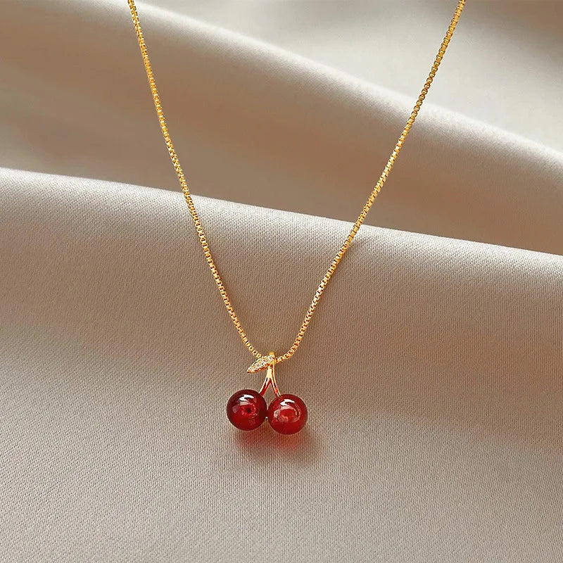 Wine Cherry Jewelry