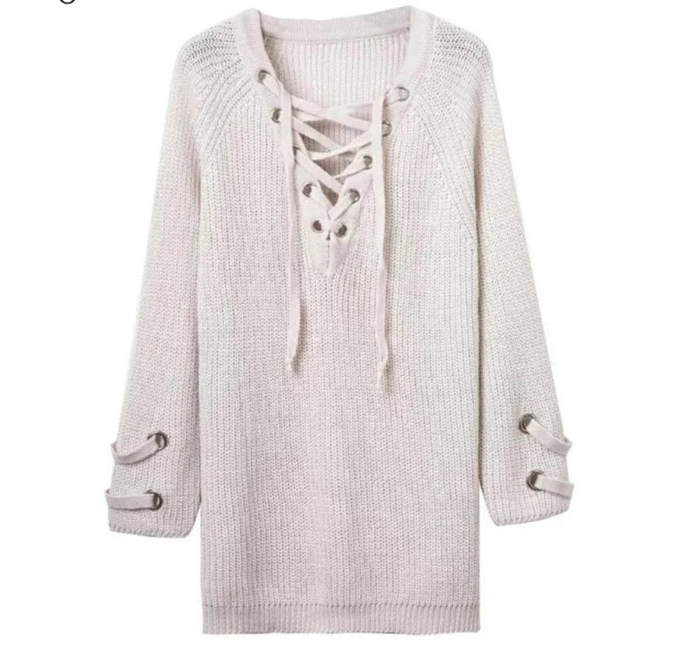 Mid-Length Sexy Sweater