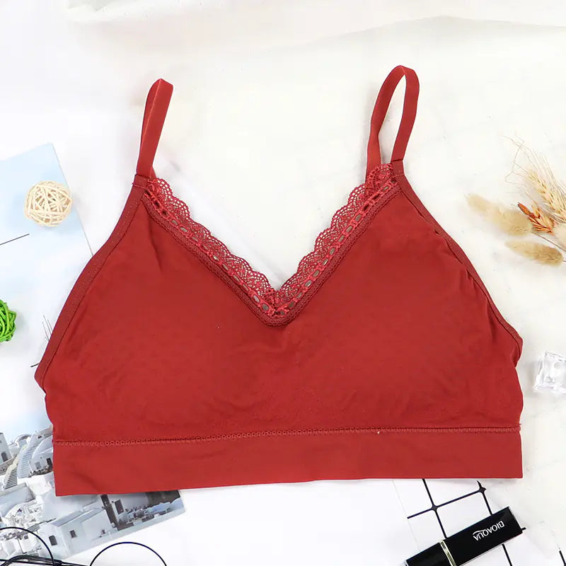 Gathered Lace Sexy Girl Outfit