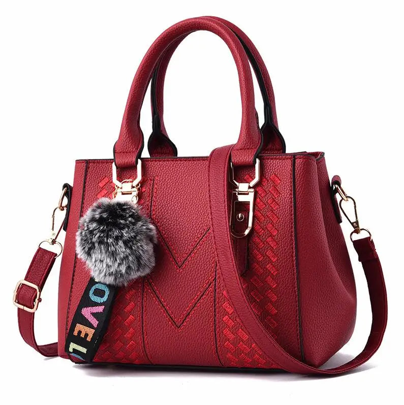 Embroidery Messenger Bag