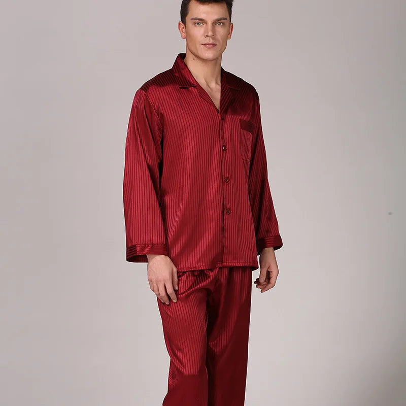 Men's Silk Pajama