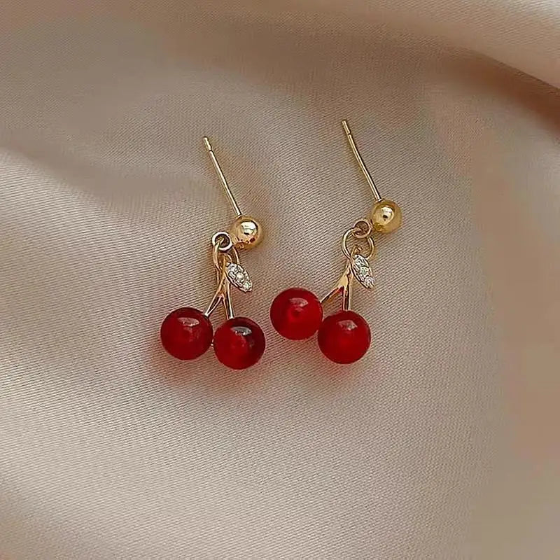 Wine Cherry Jewelry