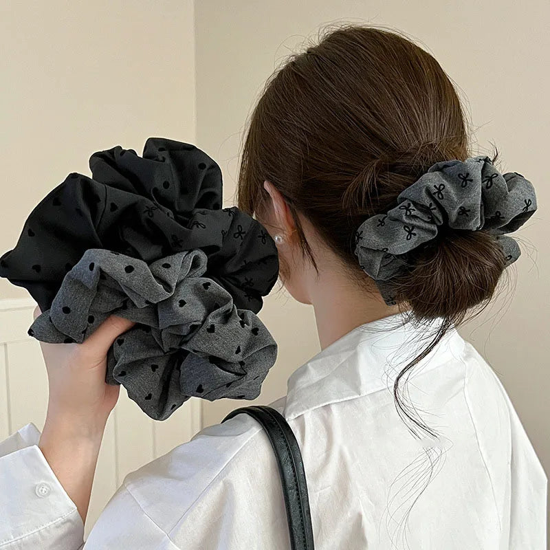 Black Scrunchies