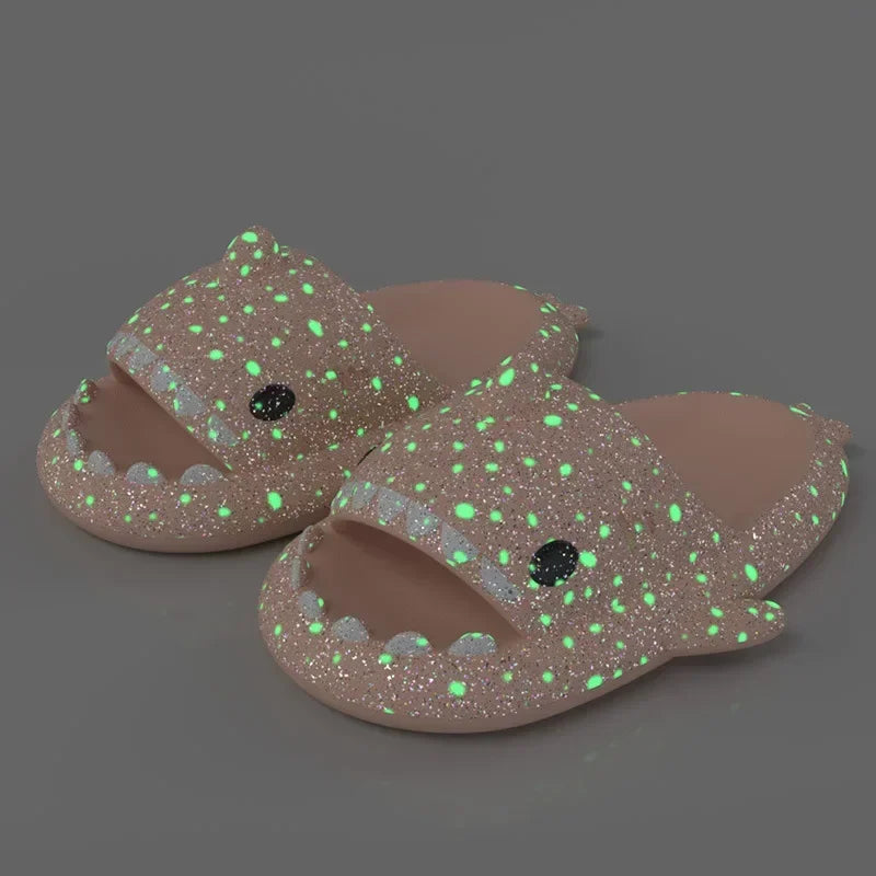 Luminous Shark Slippers