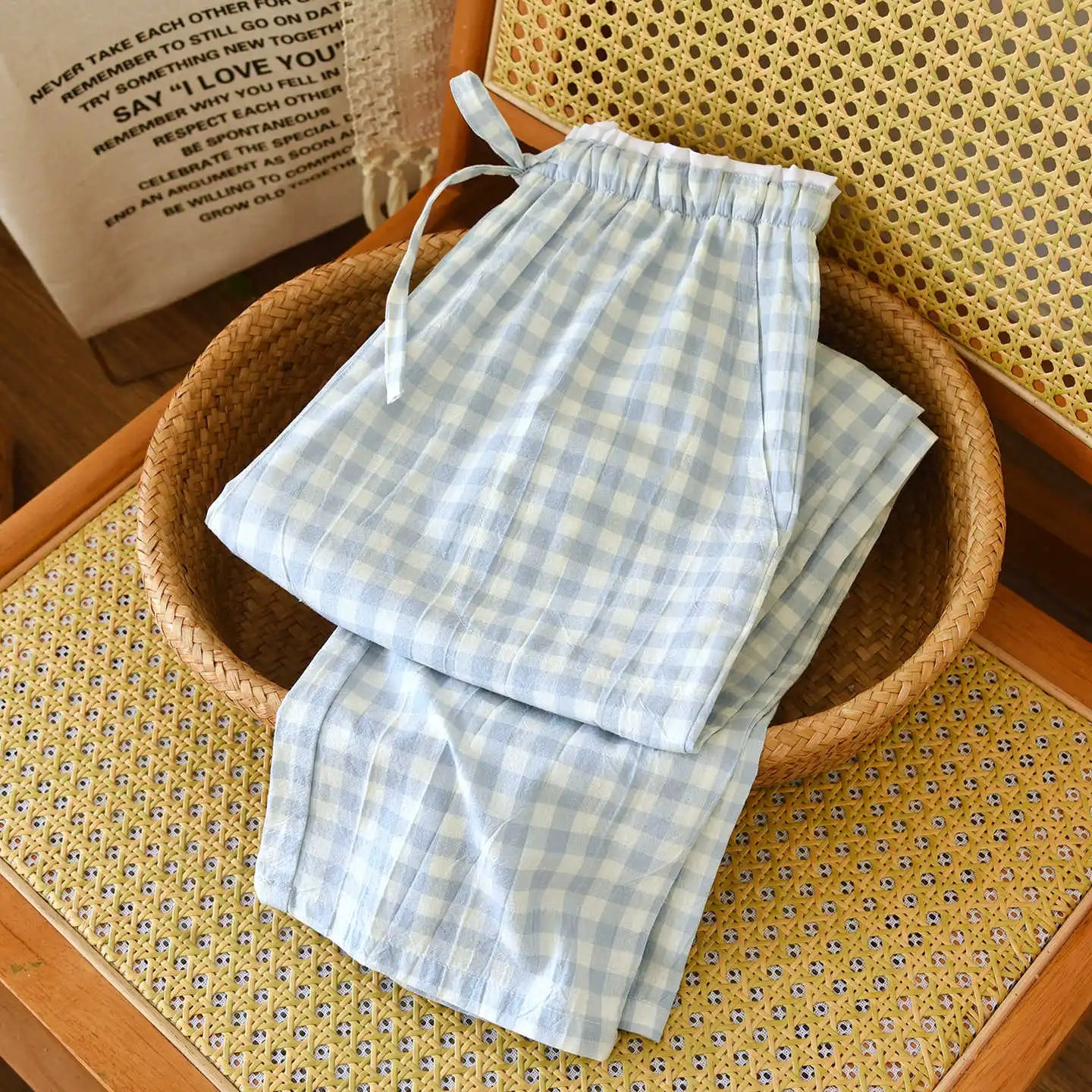 Women's Checkered Sleepwear