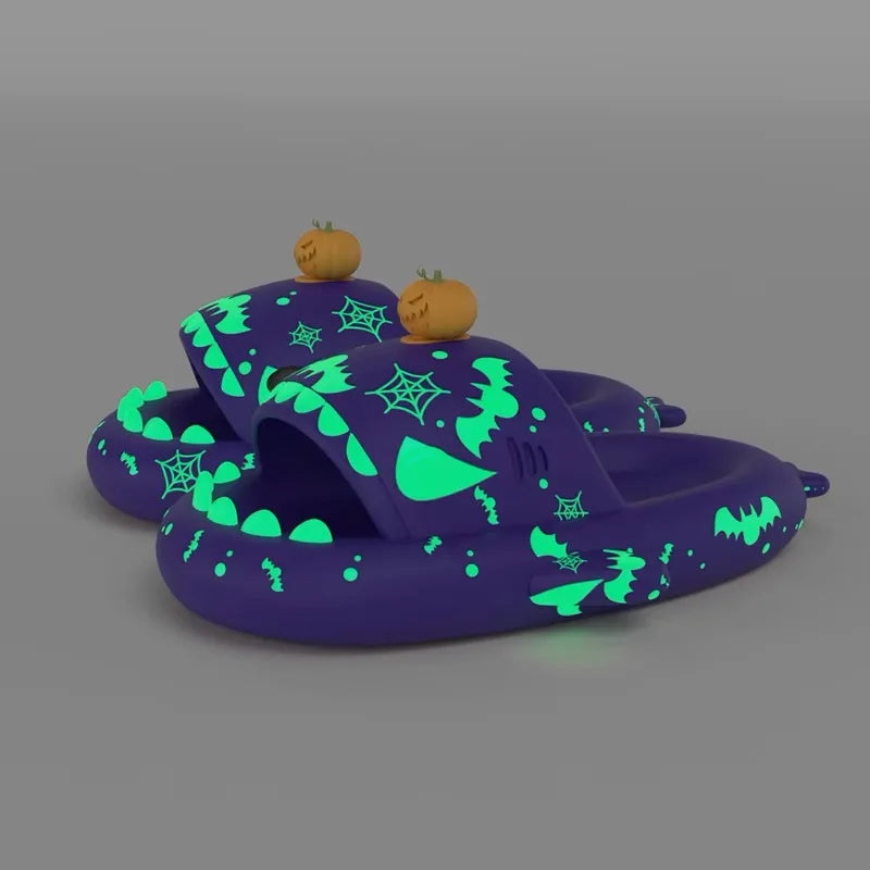 Luminous Shark Slippers