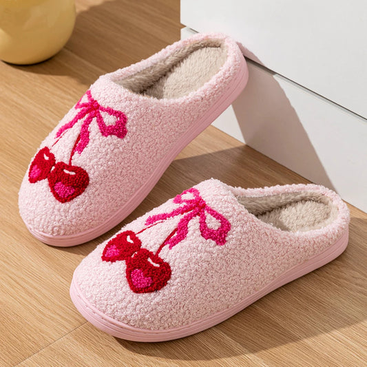 Women's Cherry Slippers
