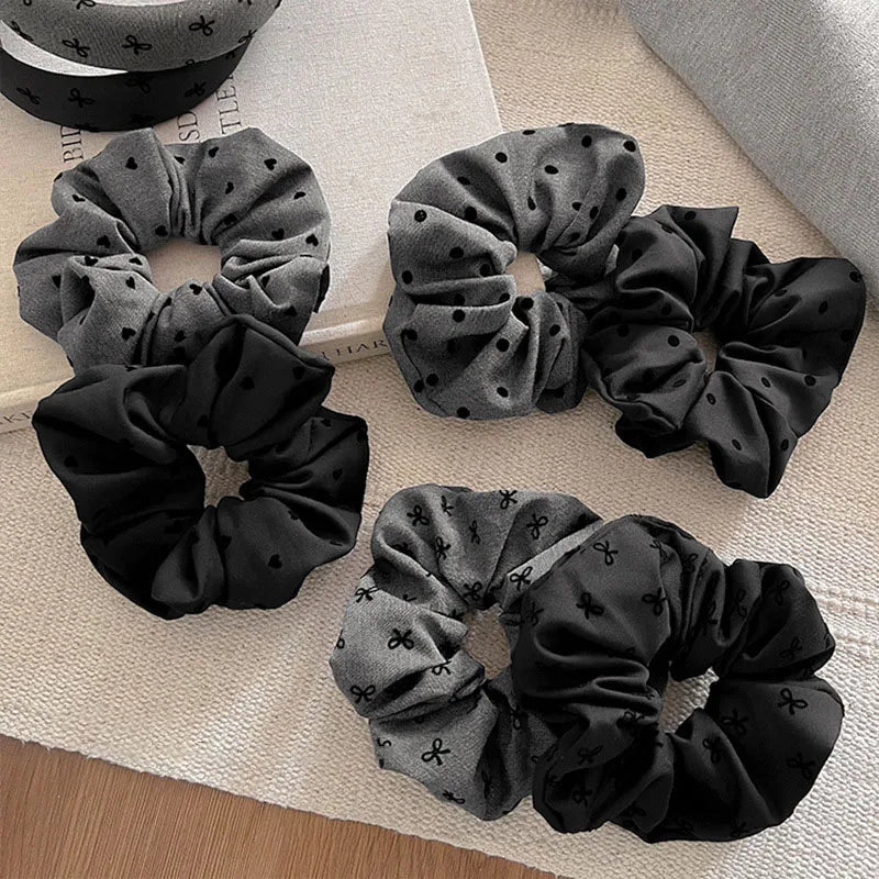 Black Scrunchies