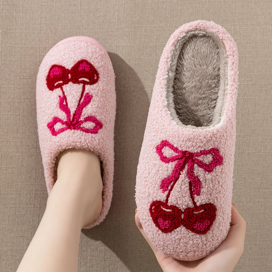 Women's Cherry Slippers