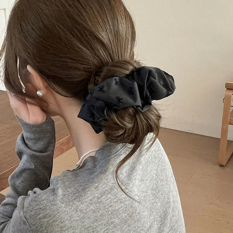 Black Scrunchies