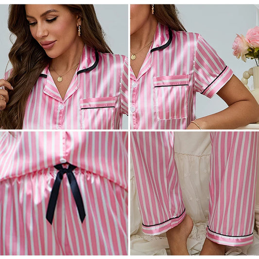 Women's Striped Sleepwear