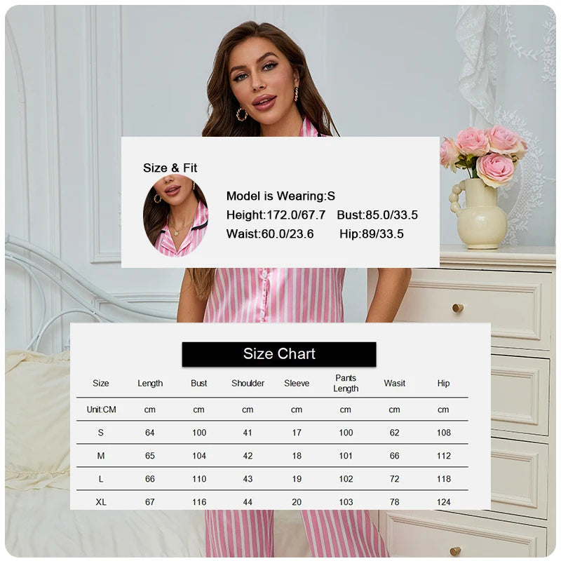 Women's Striped Sleepwear