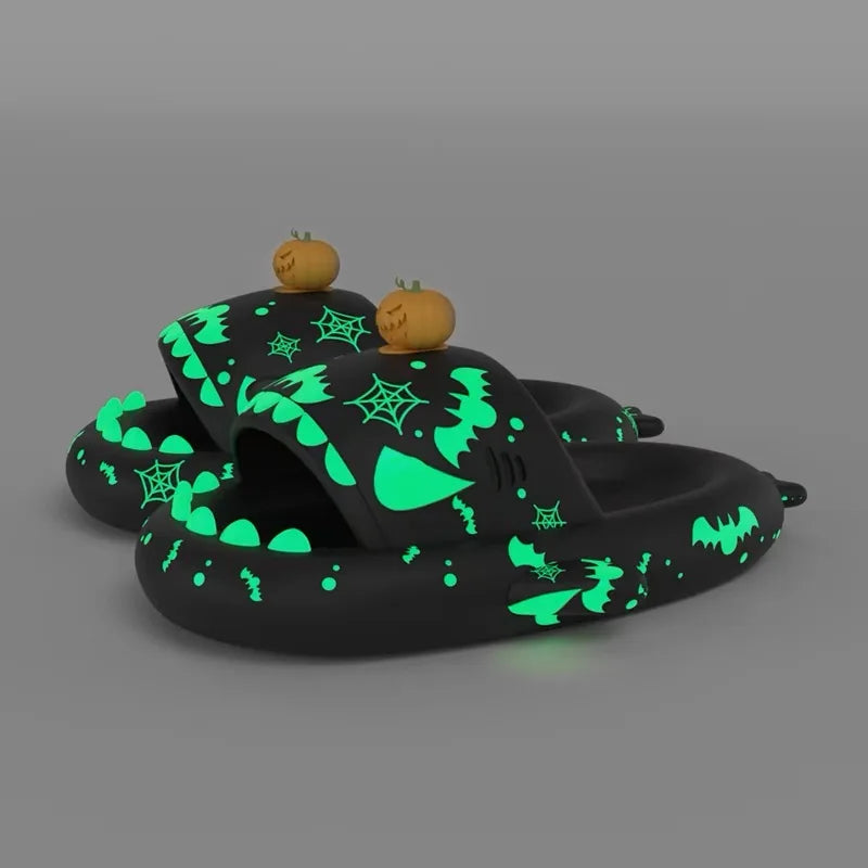 Luminous Shark Slippers