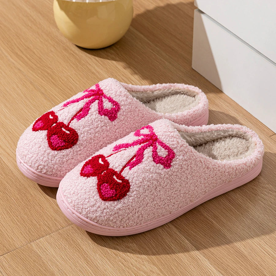 Women's Cherry Slippers