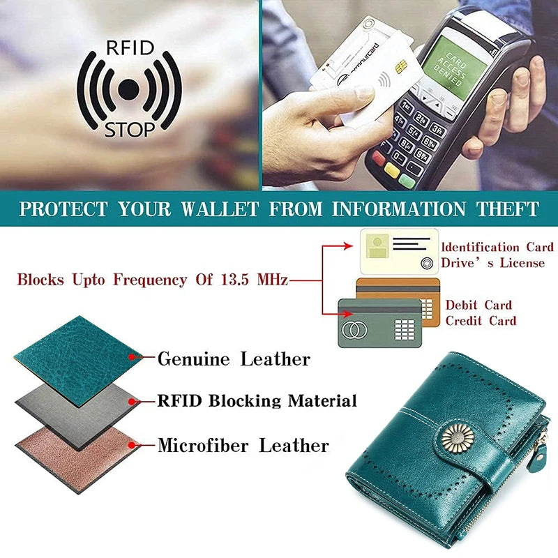 Genuine Leather Purse