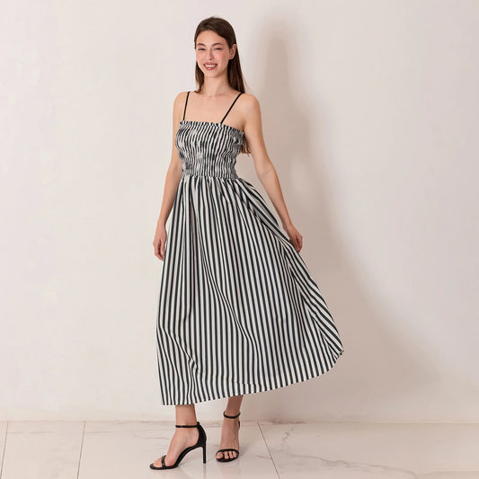 Vertical Stripe Dress