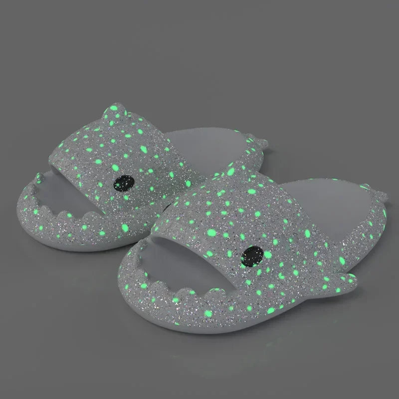 Luminous Shark Slippers